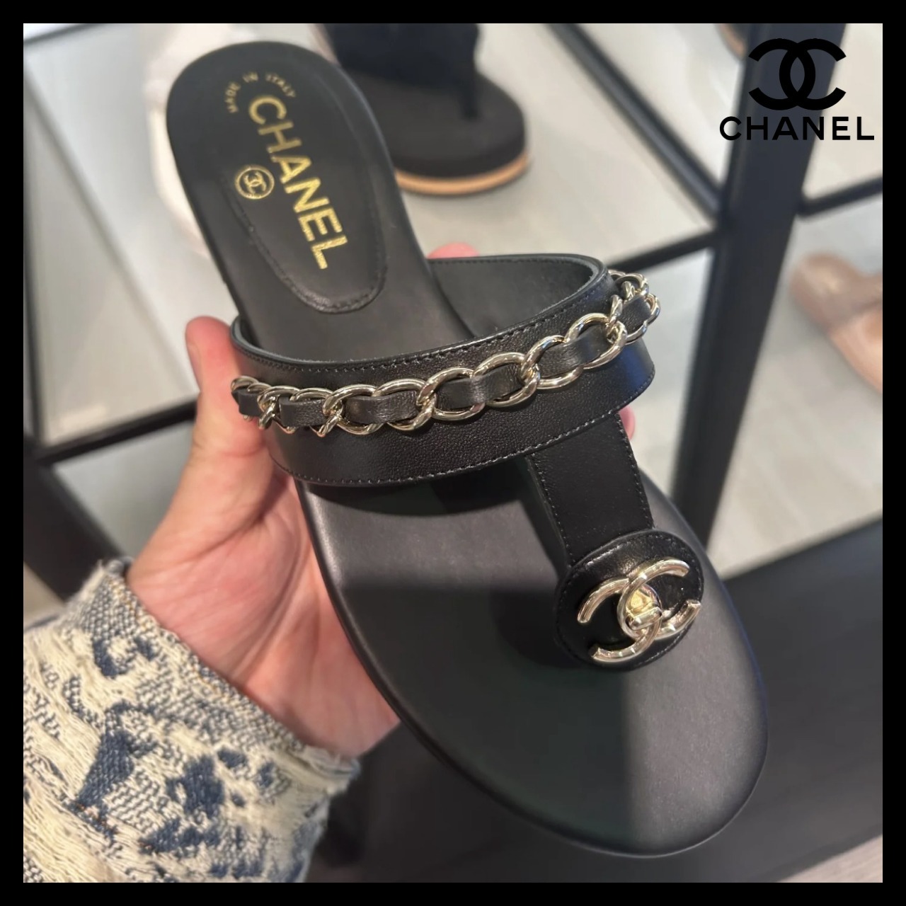 【大人の魅力♡】CHANEL サンダル