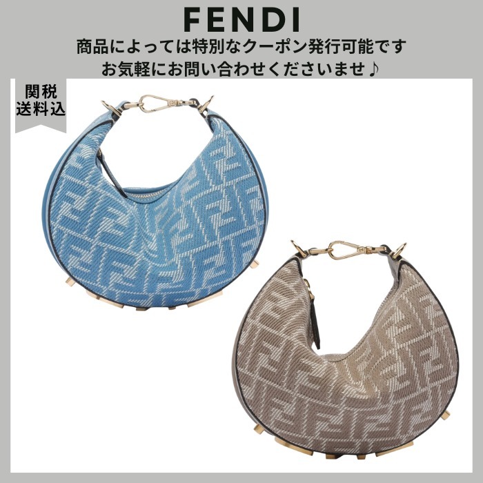 VIP価格.FENDI フェンディグラフィ ミニ バッグ 関税送料込