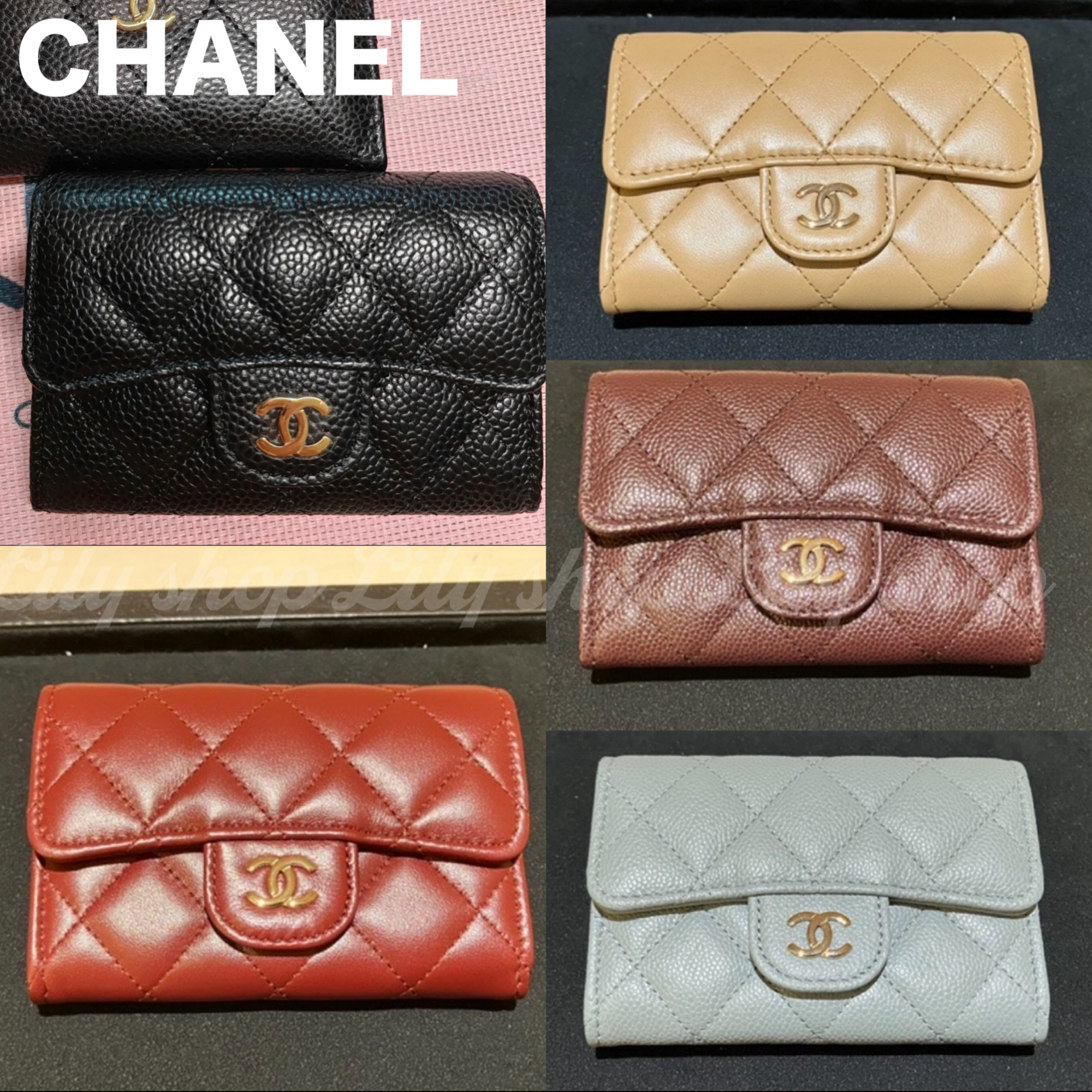 【圧巻のカラバリ！】CHANEL フラップカードケース