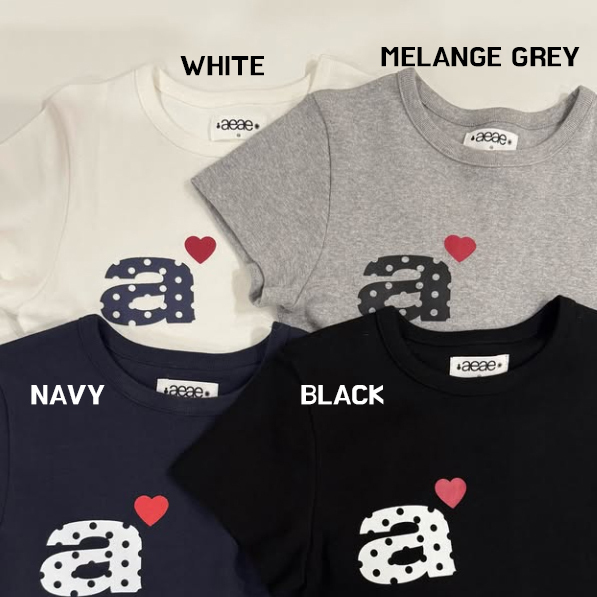 大人気 【AEAE】 DOT SMALL LETTER TEE ○送料・関税込○ (AEAE