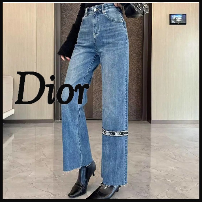 綺麗なシルエット【Dior】フレアジーンズ 24SS デニム