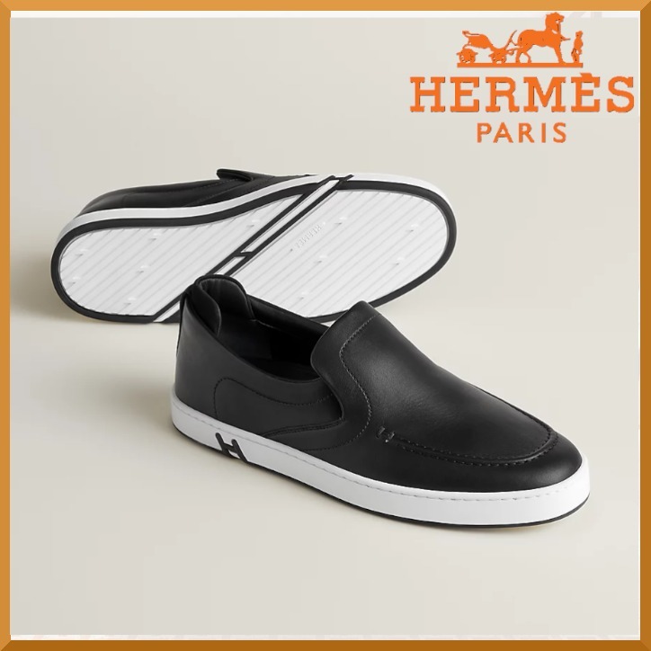シンプル♪【HERMES】Kiddy スニーカー スリッポン