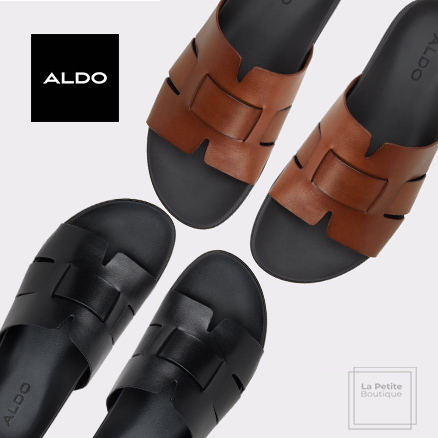 【ALDO】レザー☆Padien☆フットベッド・スライドサンダル