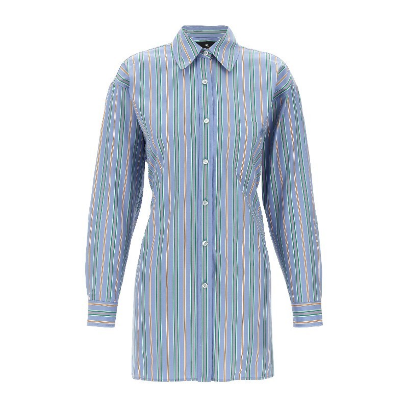 Tシャツ・カットソー ETRO SS25 Striped shirt (WRIA005699TR576 S9880)