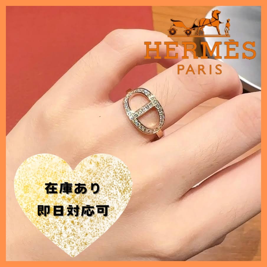 【希少♡】HERMES リング Chaine d'ancre Contou