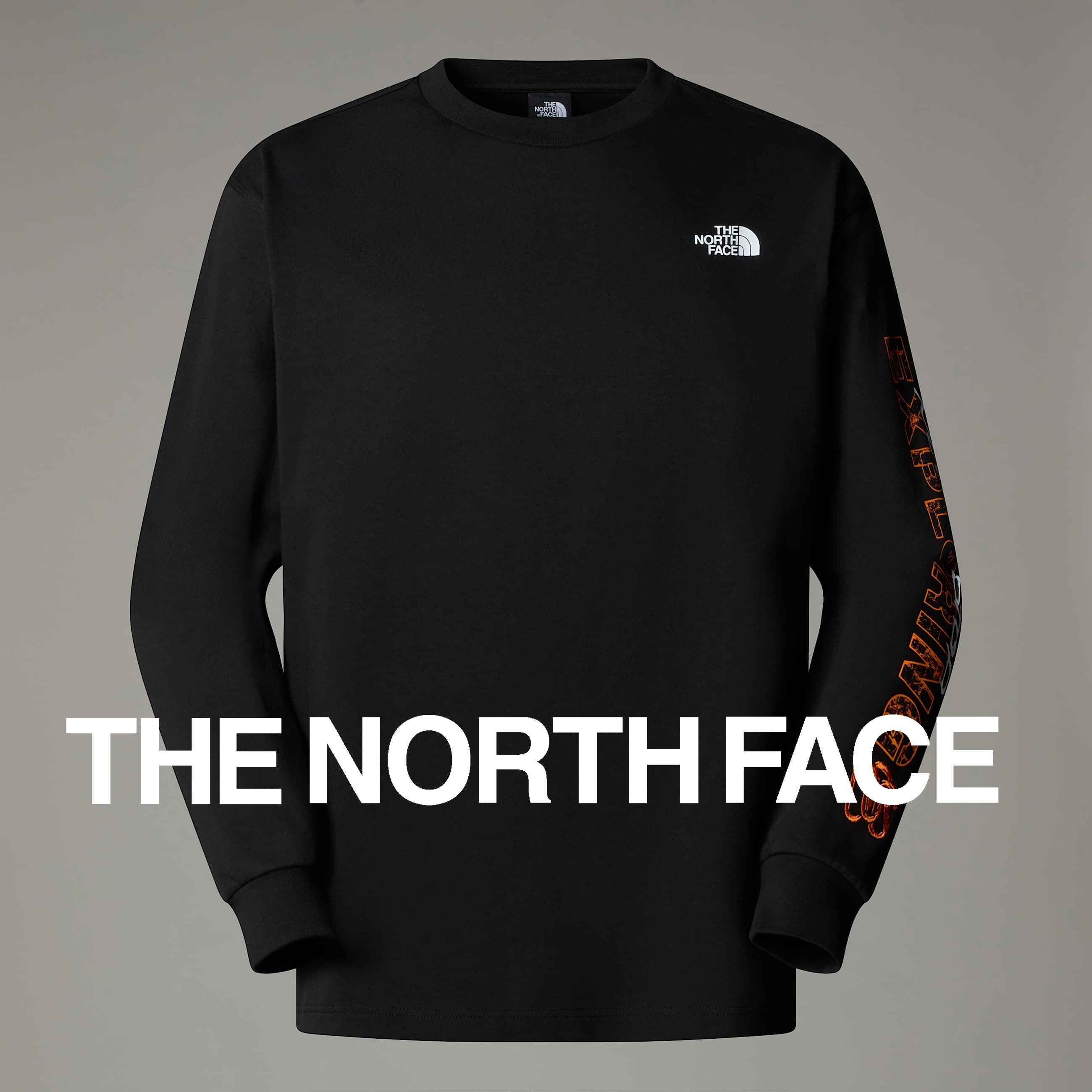 ★ドイツ発*THE NORTH FACE*新作*NSE 長袖Tシャツ/BLACK★