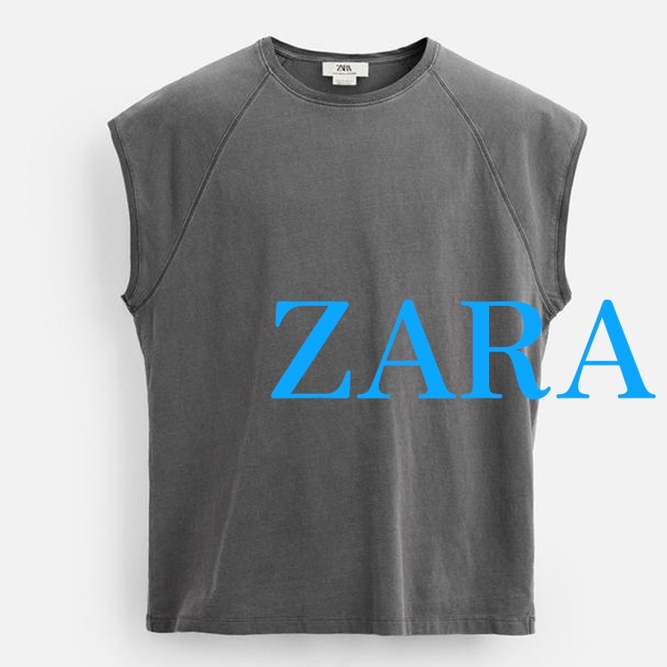 【ZARA】RELAXED FIT タンクトップ 0722/461/898