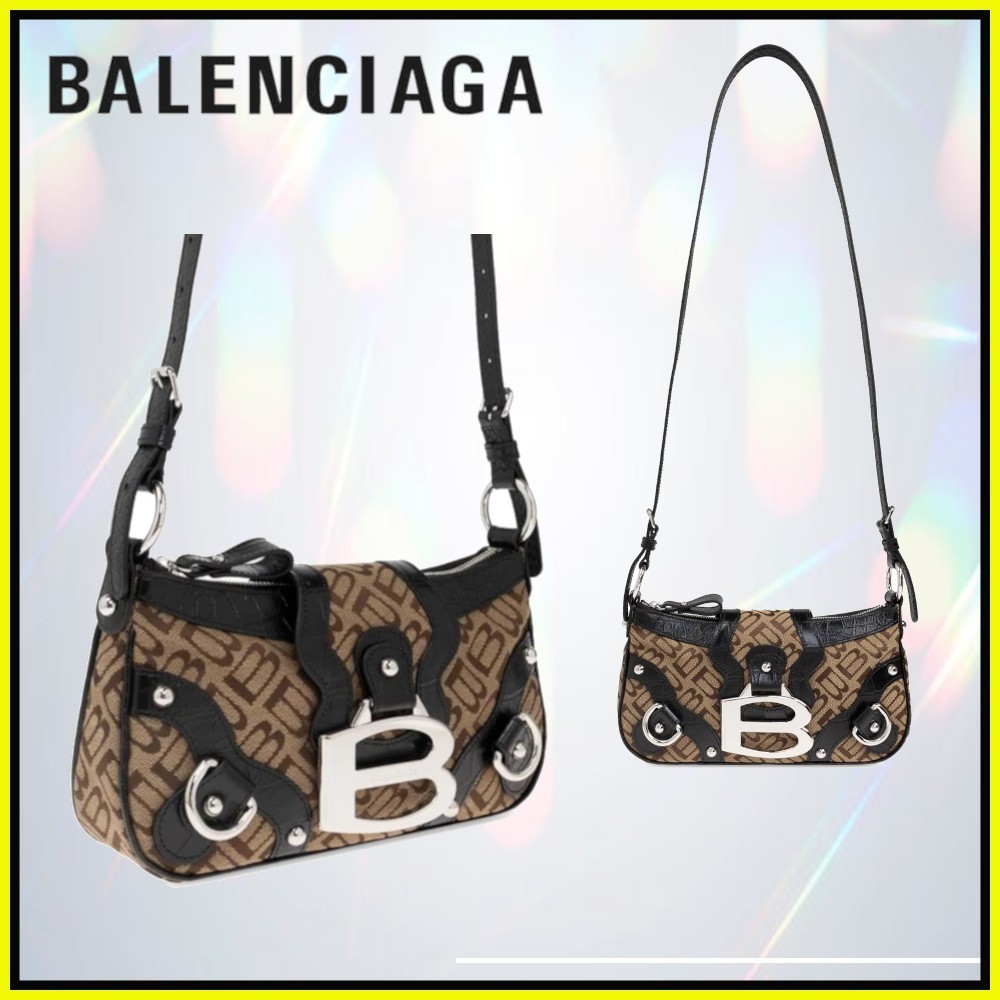 Balenciaga☆エセックス モノグラム スモール ショルダーバッグ