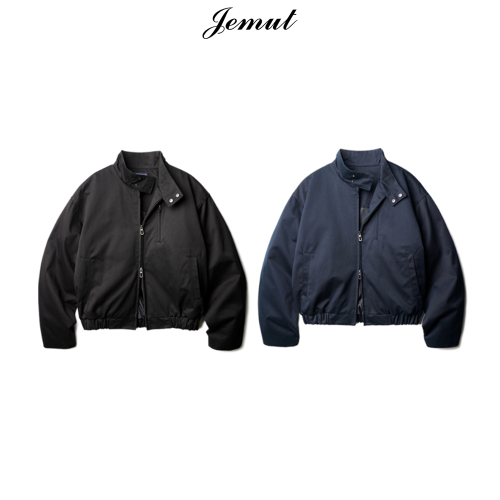 【JEMUT】25SS★ Rush High Necked Crop Blouson