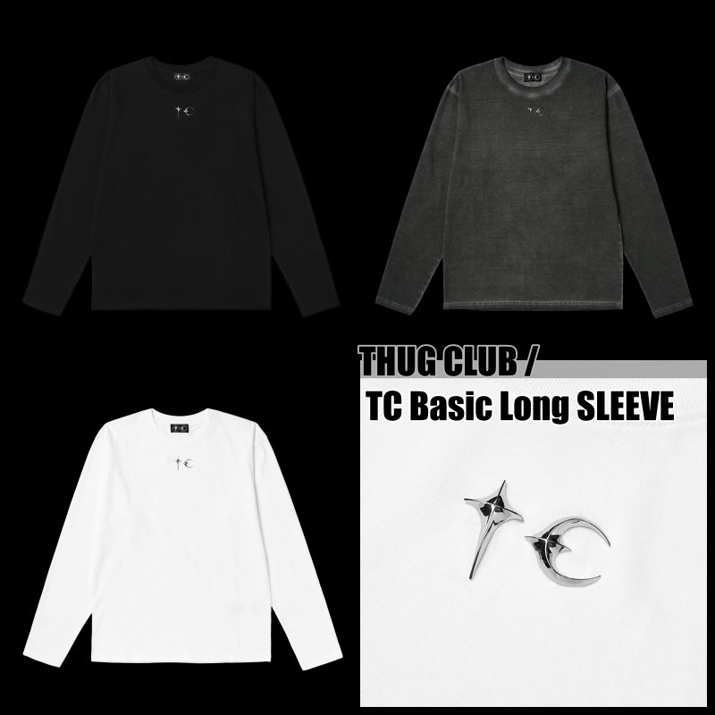 【THUG CLUB】TC BASIC T-SHIRT 3色 正規品 韓国 人気 Thug Club TC Basic T-shirt ベーシック Tシャツ｜MIRISE