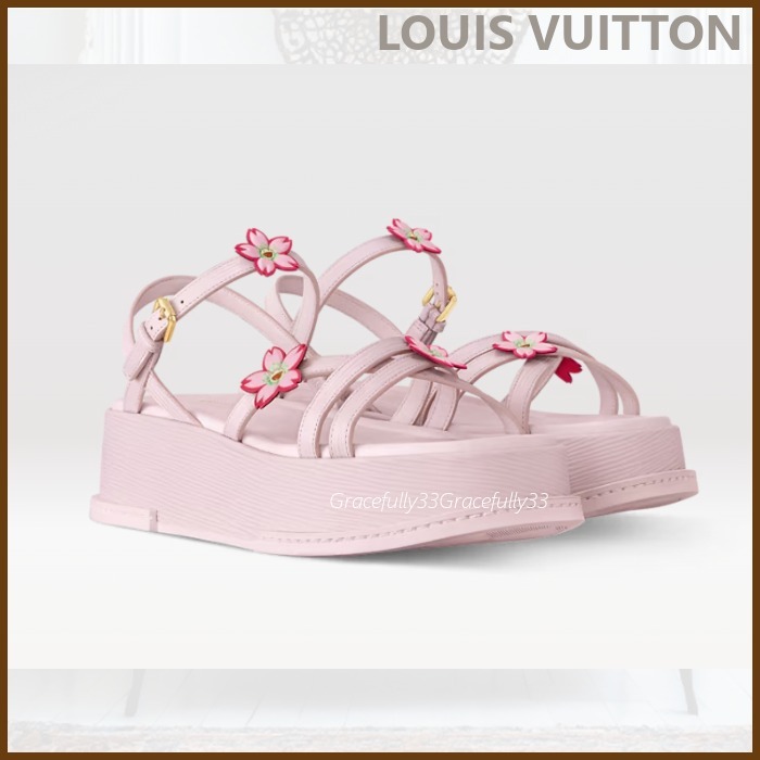 【桜の花がキュート】LV × TM マヤ サンダル