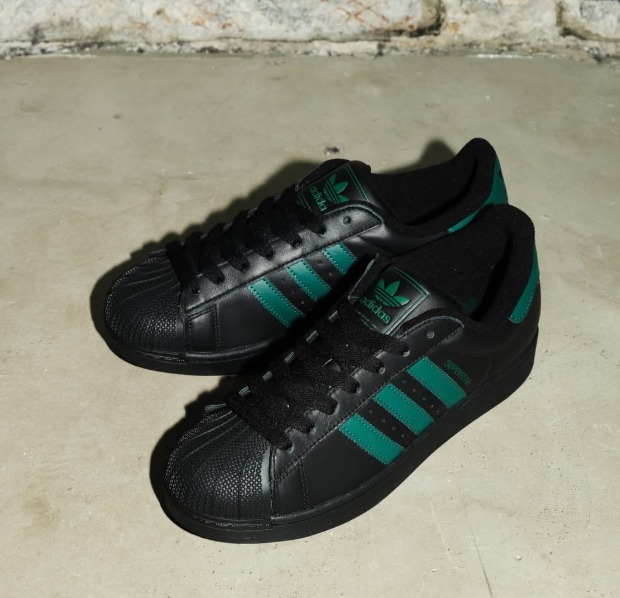 adidas SUPERSTAR II CORE BLACK/COLLEGE GREEN/C BLK 国内発送