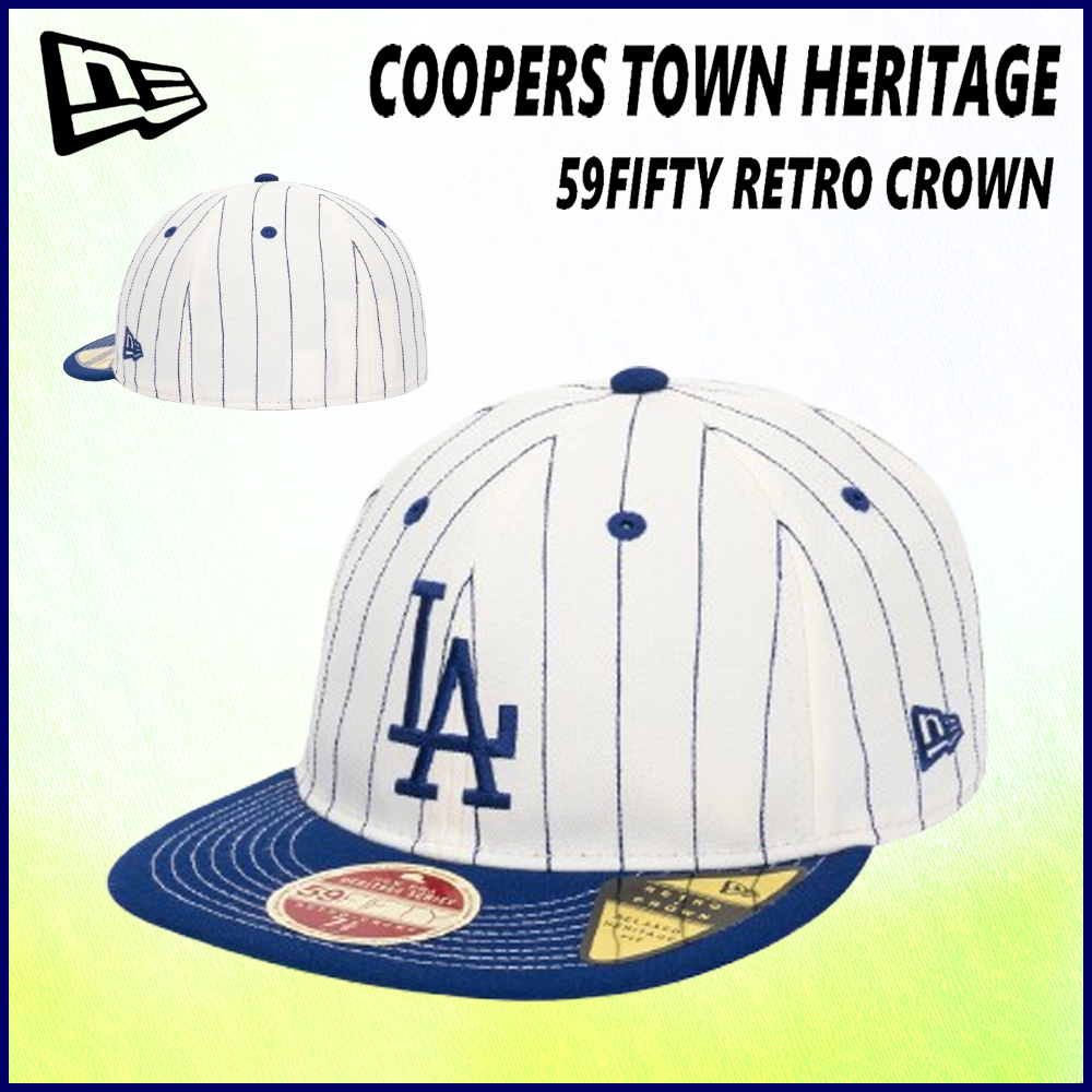 ヘリテージキャップ★ニューエラ★クーパーズタウン LA DODGERS