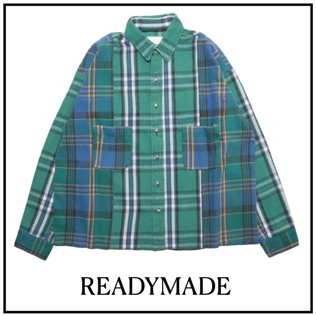 【READYMADE】FRANNEL SHIRT