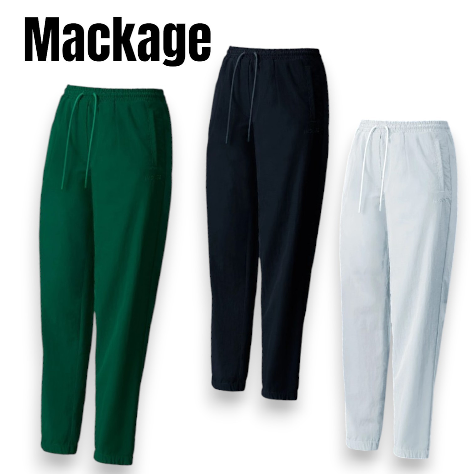撥水性と防風性◎【Mackage】VICKY-WB  撥水パンツ