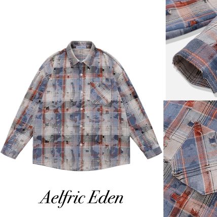 エルフリック・エデン グラデーション チェック柄 ポケット付き Aelfric Eden(エルフリック エデン)の商品一覧 - 海外通販のBUYMA