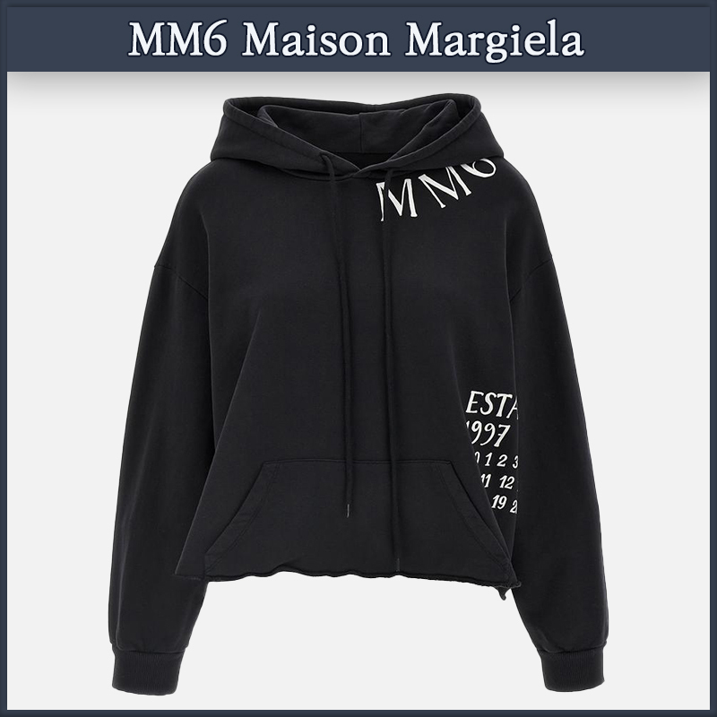 【MM6 MAISON MARGIELA】人気★ナンバリング プリントフーディー