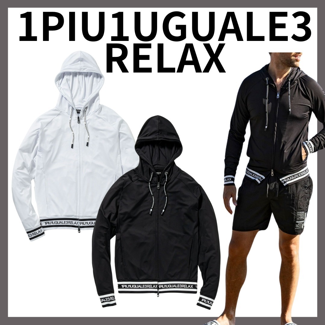 【1PIU1UGUALE3 RELAX】ヘムロゴラッシュガードフーディー