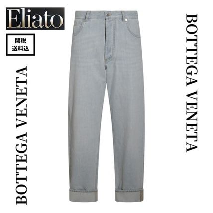 ボッテガヴェネタ コットンフレアデニムパンツ ライトグレー BOTTEGA VENETA(ボッテガヴェネタ) デニム・ジーパン(レディース