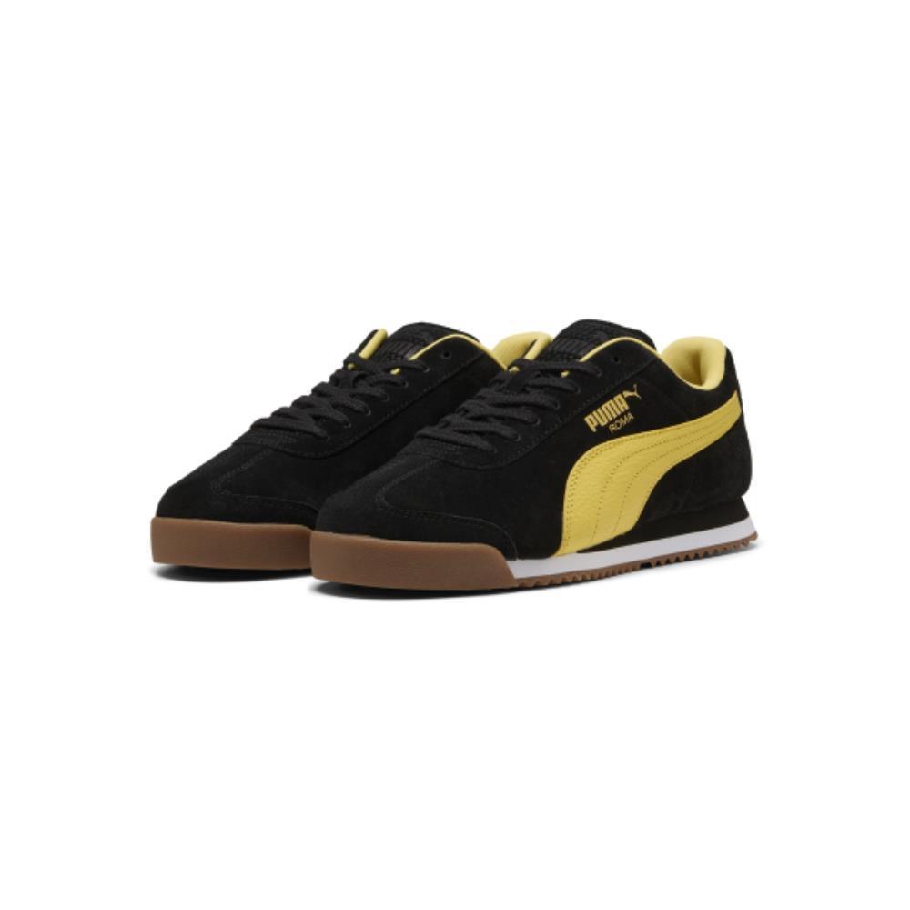 スニーカー ^PUMA^ Roman Suede Black Sunny Yellow 39863506 398635-06