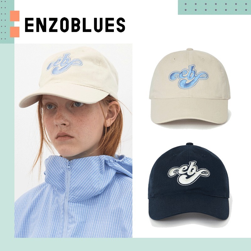 ENZO BLUES ♥ Surf Logo Cotton Cap / 追跡付