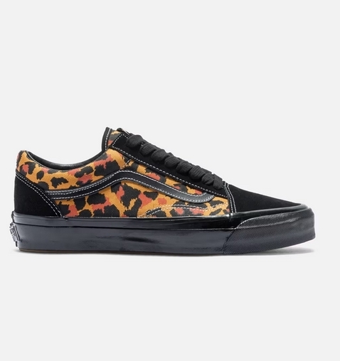 国内発送 Vans バンズ☆LX Old Skool ヒョウ柄 スニーカー