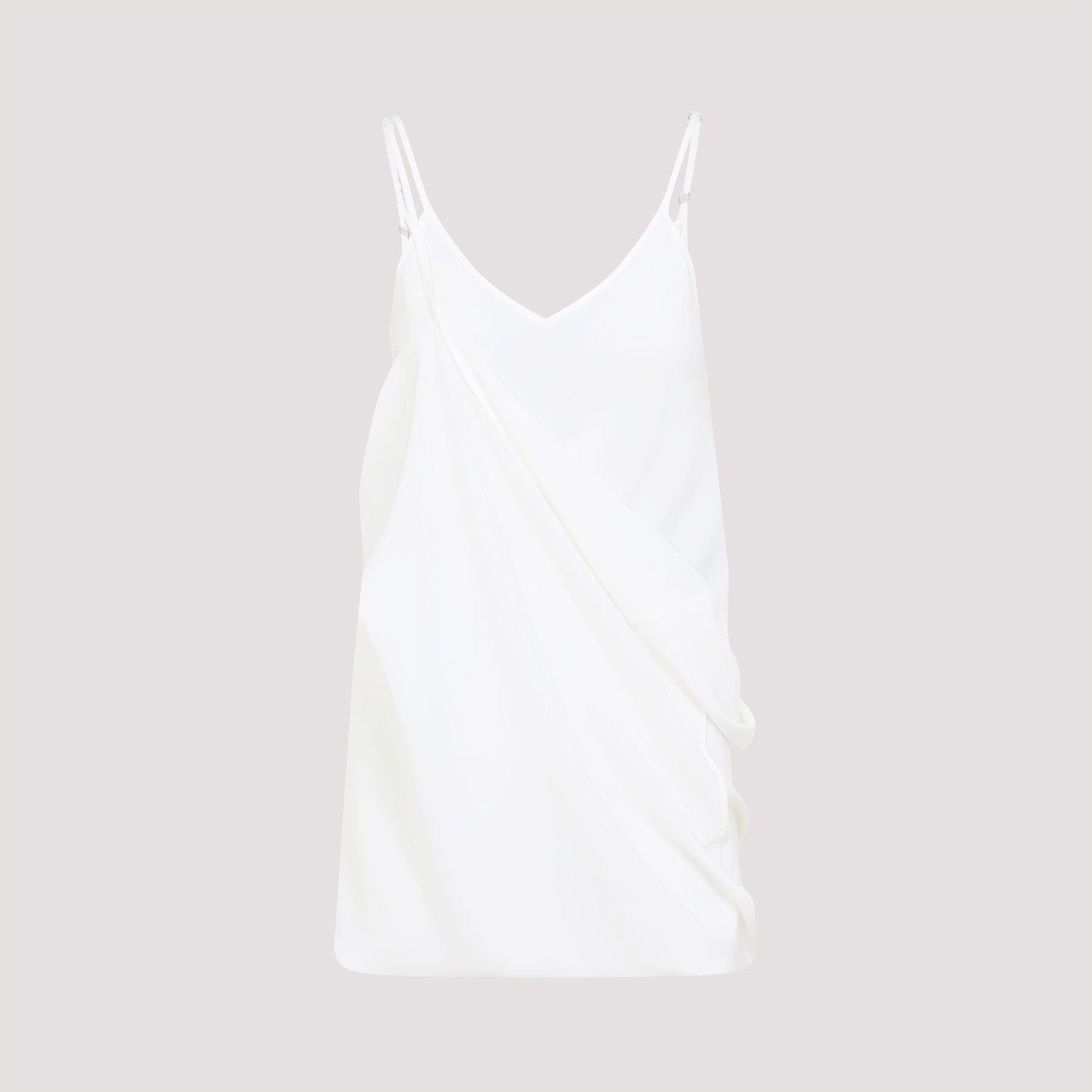 ワンピース MM6 MAISON MARGIELA SILK MINI DRESS