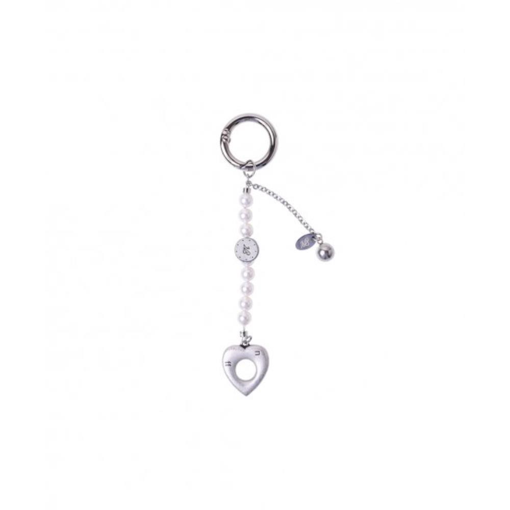 ☆nff☆ heart charm key ring nff1