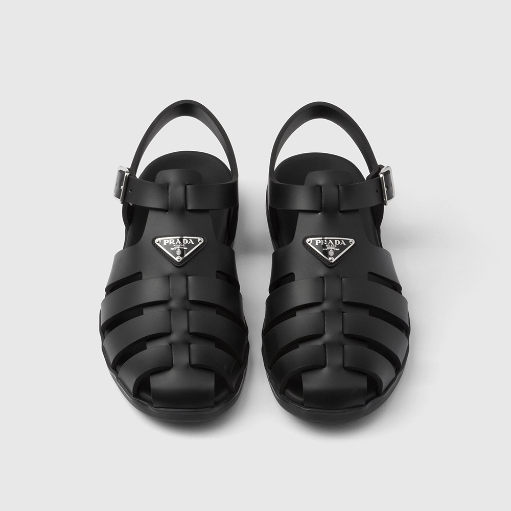 ★PRADA RUBBER FISHERMAN SANDAL フィッシャーマンサンダル