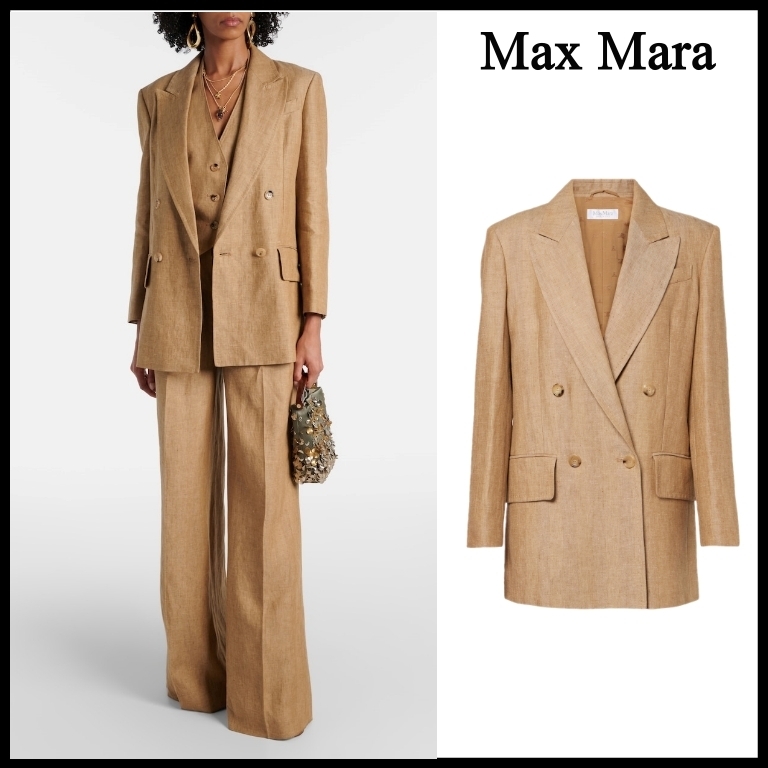 【Max Mara】Gerla ピュア リネン “オリンピア“ ジャケット