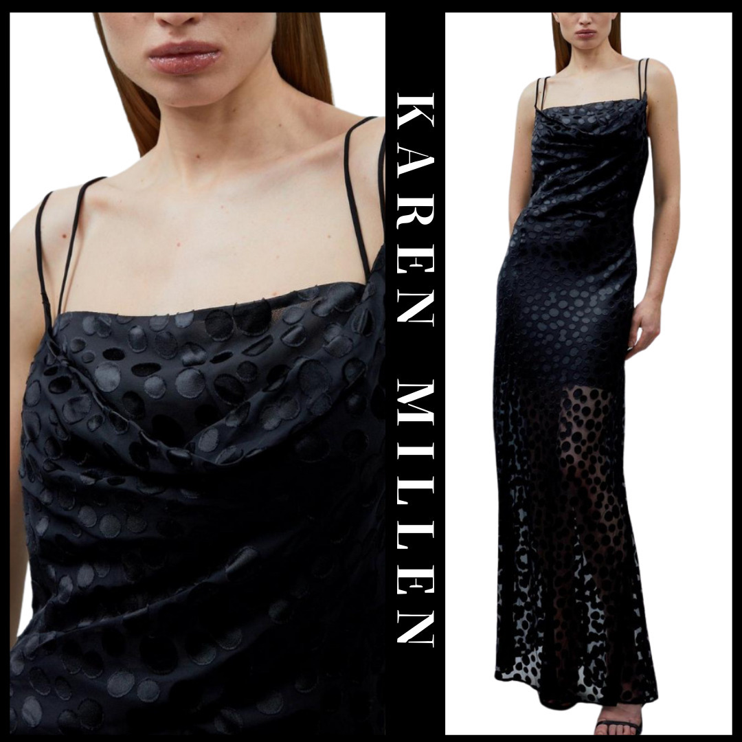 KAREN MILLEN 日本未入荷 マキシドレス キャミソール タイト