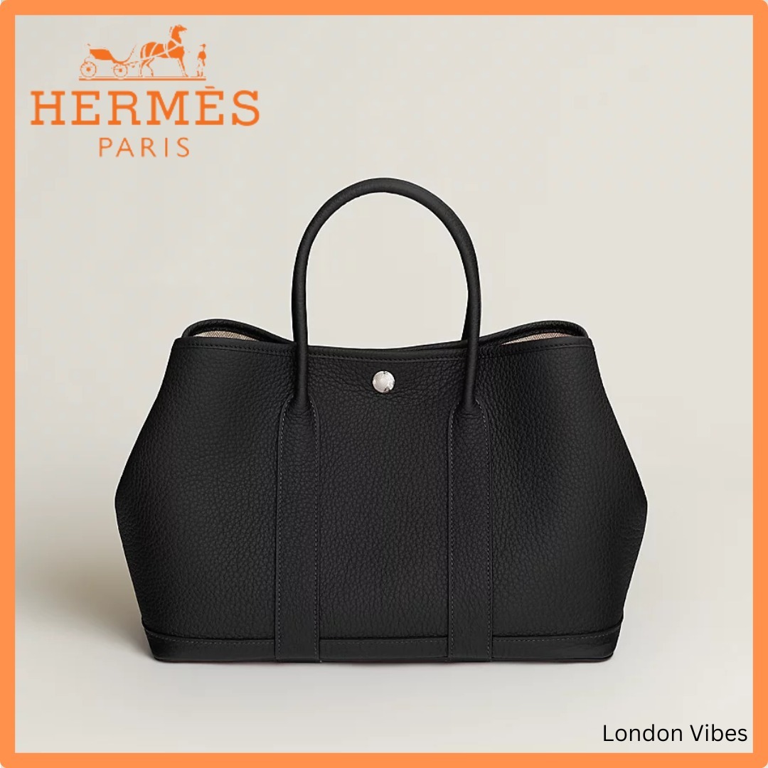 希少☆ HERMES ガーデンパーティー 30 黒