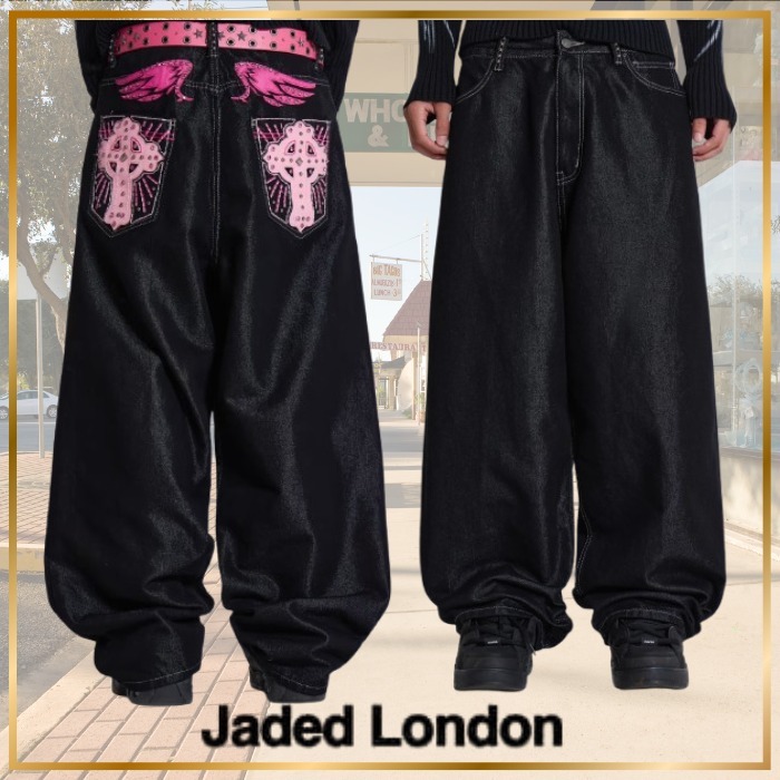 送料込み/日本未入荷 JADED LONDON Sapphire XL Colossus Jeans