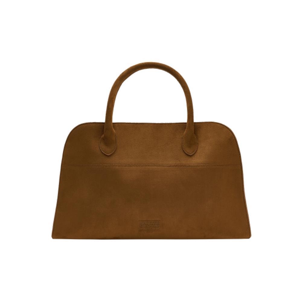 ☆Marithe + Francois Girbaud☆ CLASSIC LOGO SUEDE TOTE BAG c