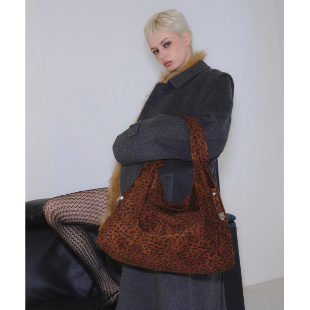 ☆SAND MUSEUM☆ CACTUS HOBO BAG Leopard Tan SM1B0015