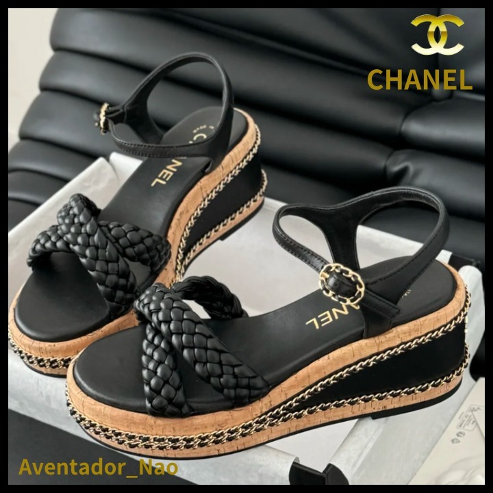 ★さりげない煌めき★ CHANEL シャネル サンダル