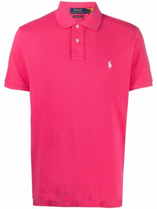 ポロシャツ POLO RALPH LAUREN Men Polo Shirts 710782592 007 Pink