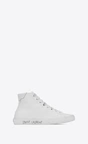スニーカー SAINT LAURENT Men Shoes 649249 00NG09030 White