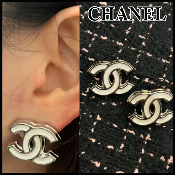 25S◆上品な大きめCCマーク♪◆CHANEL ピアス