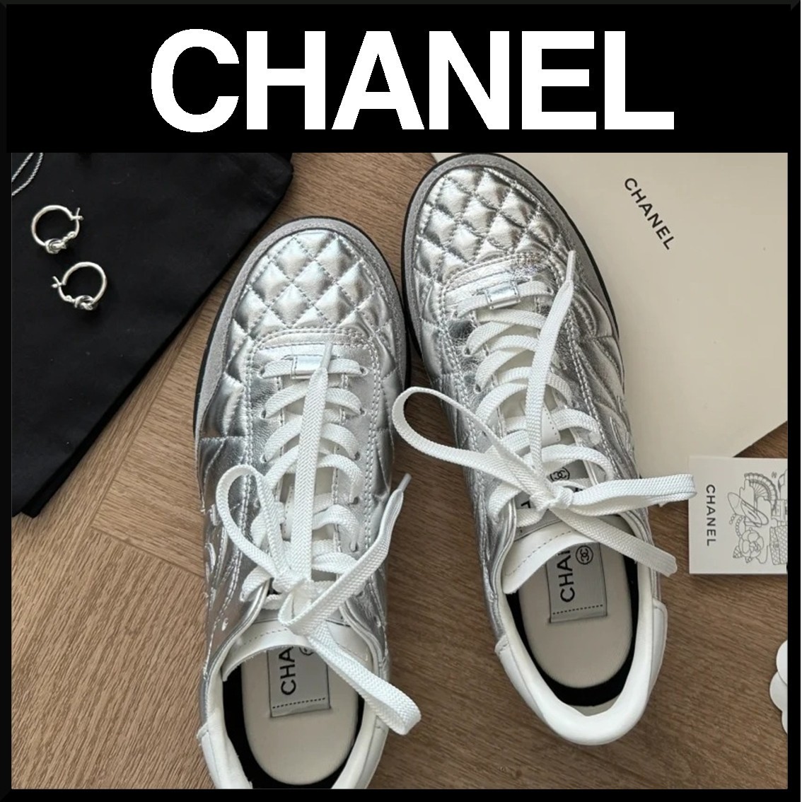 【おしゃれ★大人気】CHANEL スニーカー 完売必至