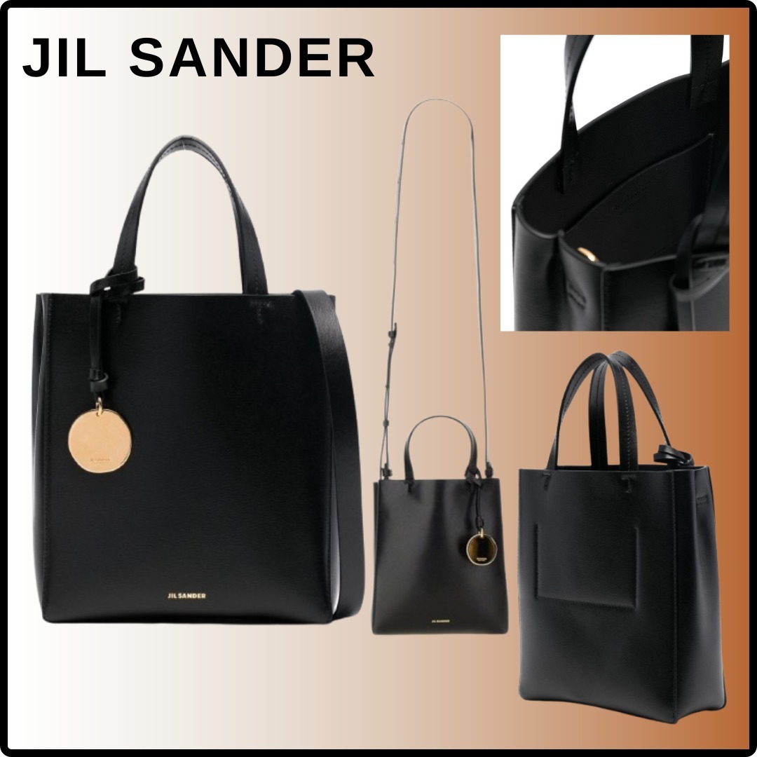 【JIL SANDER】 ミニBONDレザートートバッグ