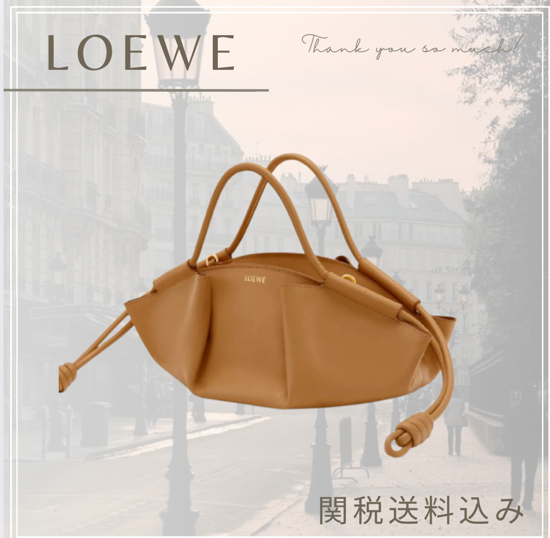 NEW LOEWE パセオ サッチェル オーク▲A709P48X02