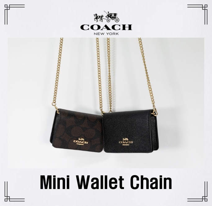 [COACH]★大人気★Mini Wallet Chain★関税無