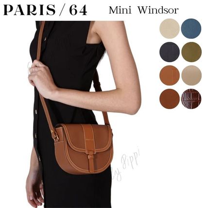☆PARIS/64☆内側も可愛い♪Studio Black/Cueroショルダーバッグ
