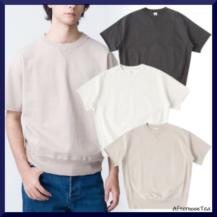 すぐ届く【Ron Herman】ダメージ カットオフ スウェットTシャツ