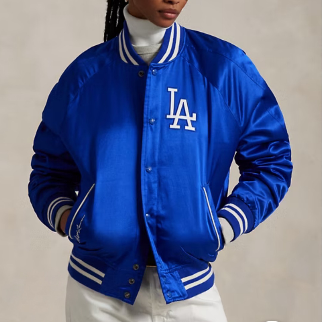 完売必須★Polo Ralph Lauren×MLBドジャース サテン 中条あゆみ 完売必須☆Polo Ralph Lauren×MLBドジャース サテン 中条あゆみ