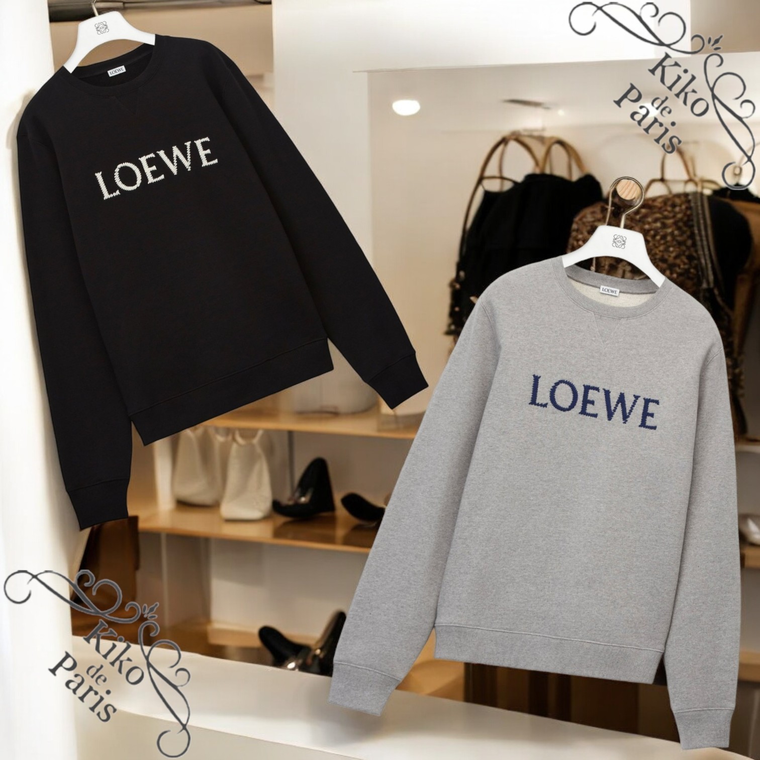 LOEWE レギュラーフィット クルーネック スウェットシャツ