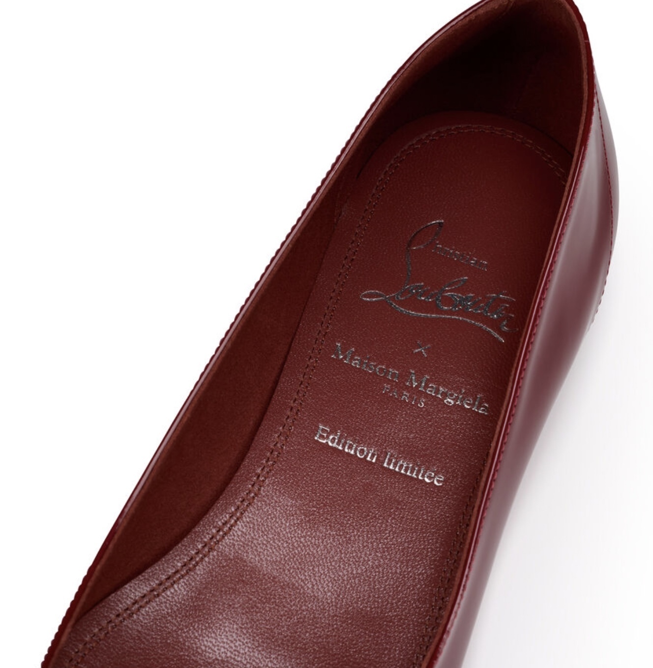注目コラボ《マルジェラxルブタン》Marlougiela tabi フラット
