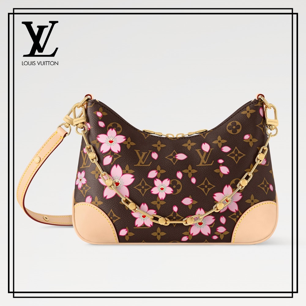 可愛い桜【Louis Vuitton】LV×TM ブーローニュ NM ハンドバッグ
