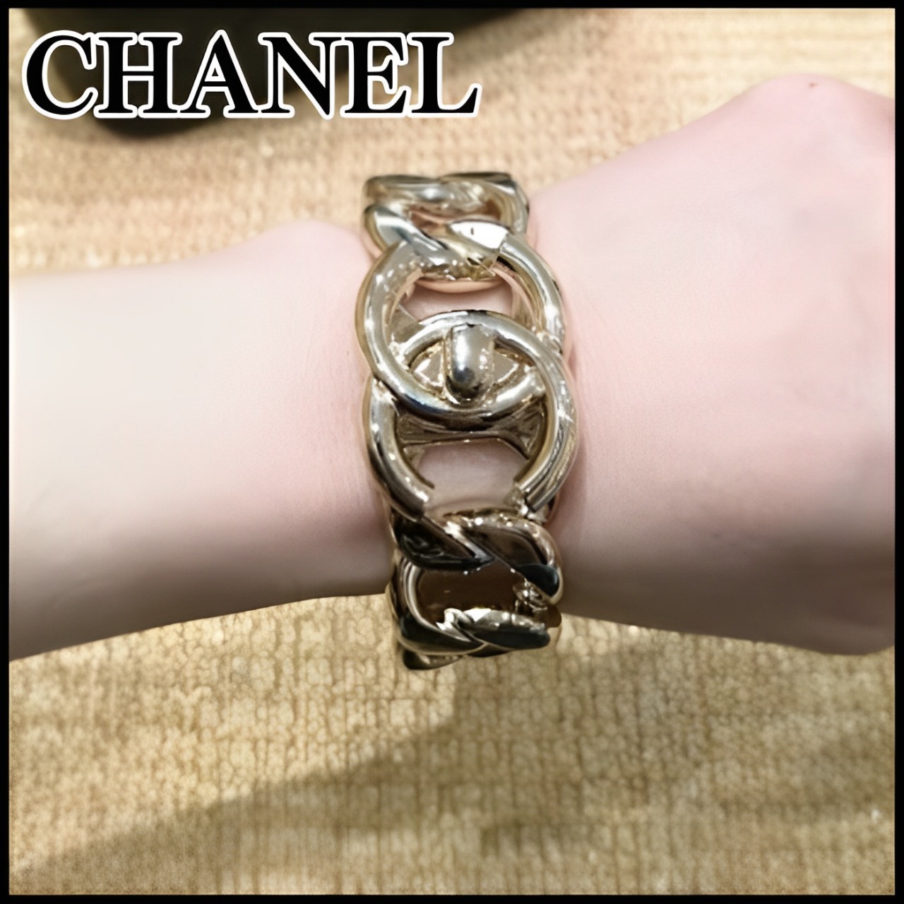 25S◆リュクスな手元♪◆CHANEL バングル